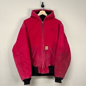 Vintage Carhartt J130 Red Active Jacket